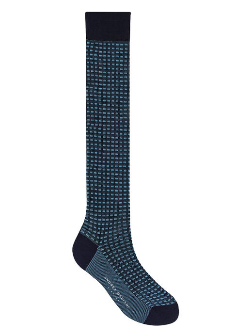 calzini-lunghi-con-fantasie-optical-blu--turchese